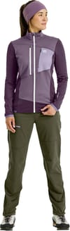 Ortovox + Fleece Grid Jacket W Dusk Rose - 3