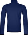 Ortovox + Fleece Grid Jacket M Blue Nunatak