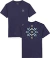 Tabula T-Shirt Deep Marine + Oxbow
