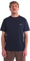 Oxbow + Floral SS Tee Deep Marine - 4