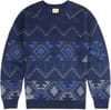 Landscape Sweater Deep Marine + Oxbow