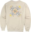 Oxbow + Floral Fleece Crew Rock - 3