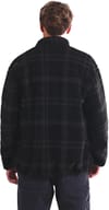 Oxbow + Plaid Fullzip Sherpa Fleece Black - 3