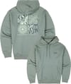 Snap Fleece M Agave + Oxbow