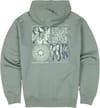 Oxbow + Snap Fleece M Agave - 3