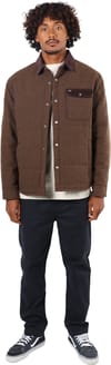Oxbow + Outland Overshirt M Deep Brown - 4