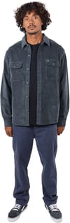 Oxbow + Cord Overshirt M Pewter - 4