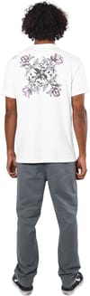 Oxbow + Floral Tee M White - 7