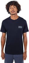 Oxbow + Floral Tee M Deep Marine - 4