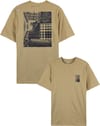 Collage SS Tee M Light Brown + Oxbow