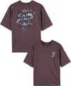 Dealer SS Tee W Raisin + Oxbow