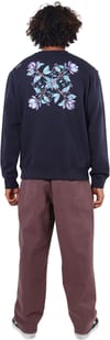 Oxbow + Floral Fleece M Deep Marine - 7