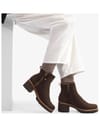 Panama Jack + Pauline B19 Nobuck Marron/Brown - 4