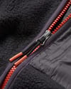 Passenger + Offgrid Recycled Sherpa Fleece Vest Black