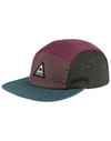 Fixie Recycled Cord 5 Panel Cap Grape Multi + Passenger