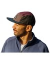 Passenger + Fixie Recycled Cord 5 Panel Cap Grape Multi - 7