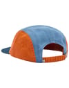 Passenger + Fixie Recycled 5 Panel Cap Sunrise Orange Moonlight Blue Multi