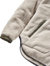 Passenger + Beaumont Recycled Sherpa Hooded Fleece W Warm Ivory