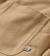 Passenger + Kodiak 2.0 Sherpa Lined Cord Overshirt Stone - 3