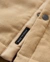 Passenger + Kodiak 2.0 Sherpa Lined Cord Overshirt Stone - 8