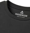 Passenger + Cutout Organic Cotton T-Shirt Black - 4