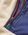 Passenger + Offgrid 2.0 1/2 Zip Recycled Sherpa Fleece Oatmeal/Navy - 6