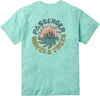 Passenger + Dune Recycled Cotton Relaxed T-Shirt Aqua Marl - 3