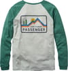 Passenger + Made To Roam Recycled LS T-Shirt Grey Marl - 3