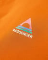 Passenger + Five Season Recycled Waterproof Jacket Sunset Orange