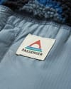 Passenger + Offroad Recycled Sherpa 1/2 Zip Fleece Abstract Trails Black - 6