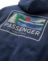 Passenger + Roamer Recycled Cotton Hoodie Rich Navy - 4