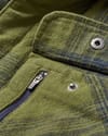 Passenger + Taranaki Quilted Overshirt Navy Khaki Check - 5