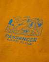 Passenger + Roam Slow Men's Recycled Cotton T-Shirt Retro Orange - 6