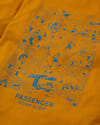 Passenger + Roam Slow Men's Recycled Cotton T-Shirt Retro Orange - 8