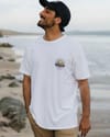 Passenger + Odyssey Recycled Cotton T-Shirt White - 4