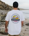 Passenger + Odyssey Recycled Cotton T-Shirt White - 5