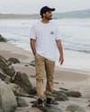 Passenger + Odyssey Recycled Cotton T-Shirt White - 6