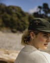 Passenger + Fixie Recycled Cord 5 Panel Cap Khaki - 4