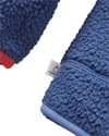 Passenger + Fairbanks Full Zip Recycled Sherpa Fleece W Dark Denim - 4