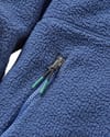 Passenger + Fairbanks Full Zip Recycled Sherpa Fleece W Dark Denim - 7