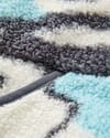 Passenger + Ravi Recycled Sherpa Fleece Abstract Trails W Off White