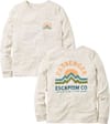 Breathe Recycled Cotton LS T-Shirt W Milky Marl + Passenger