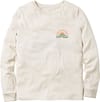 Passenger + Breathe Recycled Cotton LS T-Shirt W Milky Marl