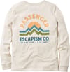 Passenger + Breathe Recycled Cotton LS T-Shirt W Milky Marl - 3