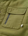 Passenger + Taranaki Canvas Quilted Overshirt Khaki - 4