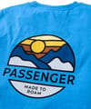 Passenger + Laidback Recycled Cotton Relaxed Fit T-Shirt Marine Blue - 7