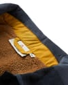 Passenger + Firelight Sherpa Lined Overshirt Storm Grey Buffalo