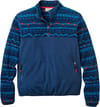 Set Off Polartec® 1/4 Zip Fleece Mountain Geo Rich Navy + Passenger