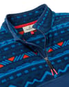 Passenger + Set Off Polartec® 1/4 Zip Fleece Mountain Geo Rich Navy