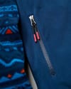 Passenger + Set Off Polartec® 1/4 Zip Fleece Mountain Geo Rich Navy - 3